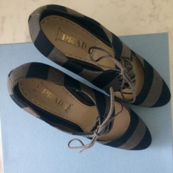 Prada Black/Grey Pumps - Picture 6 of 6